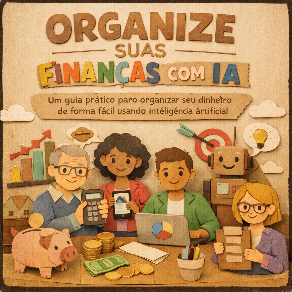 Equipe usando inteligência artificial para organizar finanças pessoais